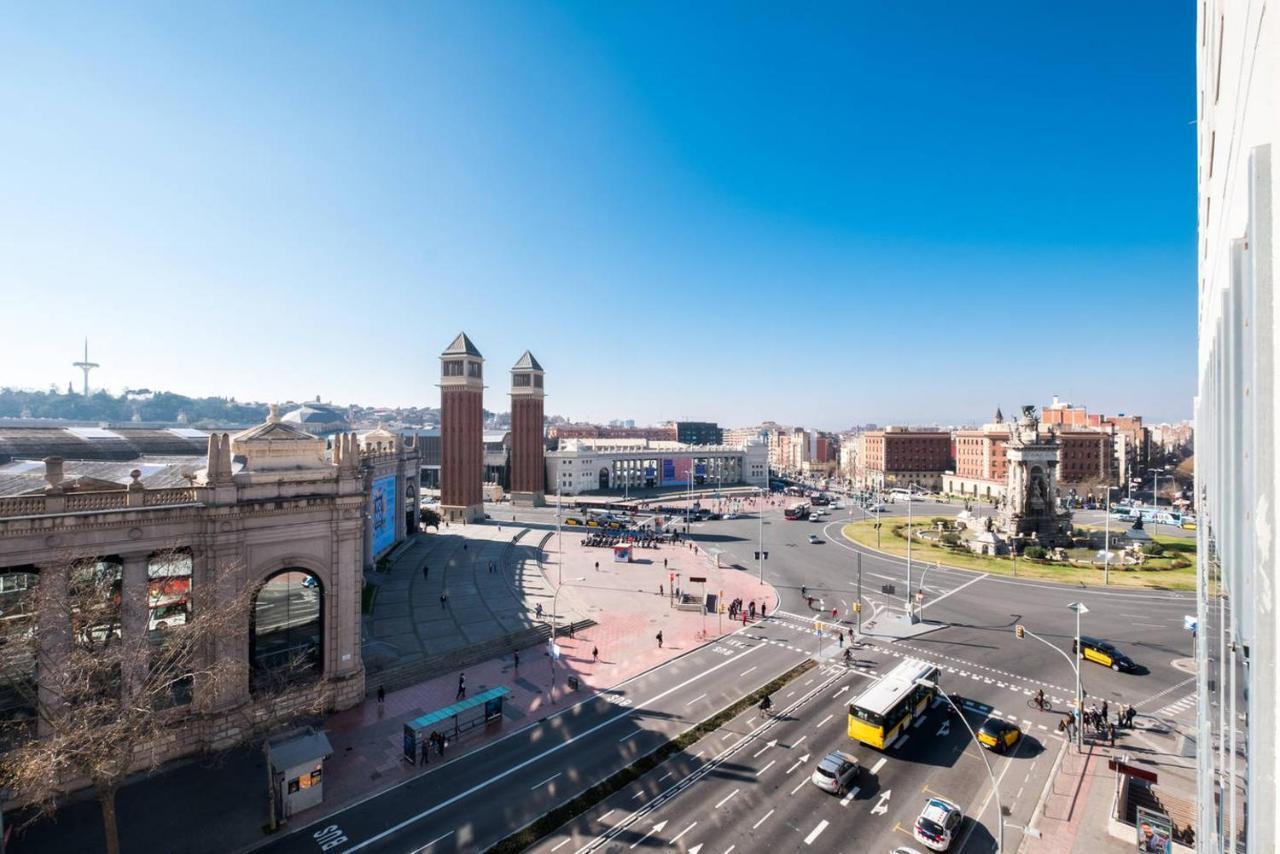 Cover Plaza Espana Barcelona Bagian luar foto